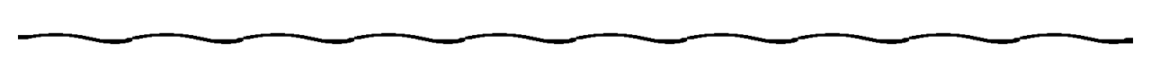 wavy line